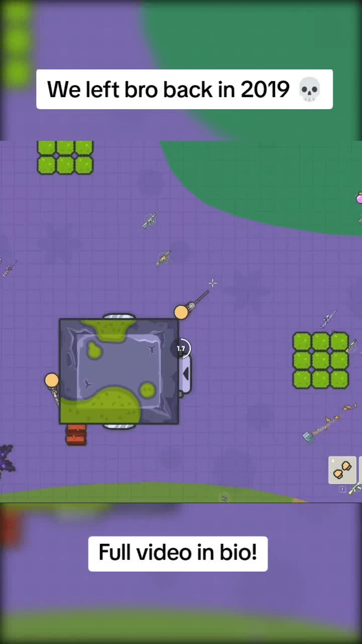 Zombs Royale cinematic TikTok clip by Bighunsters