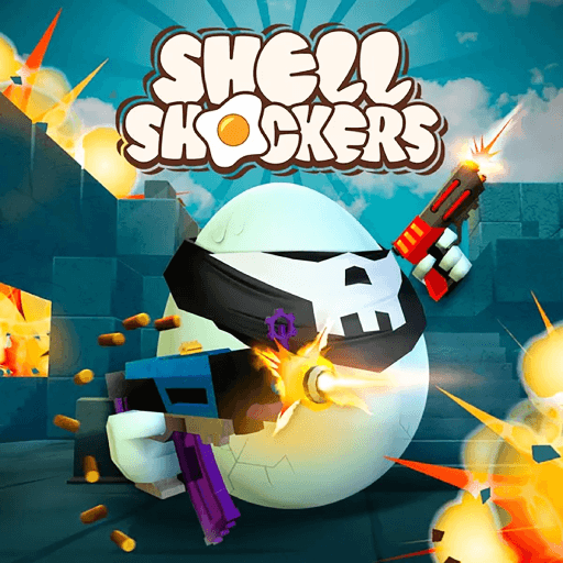 Shell Shockers unblocked online FPS egg shooter gameplay on ZombsRoyale.xyz